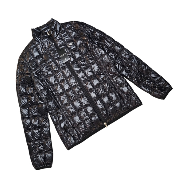 Emporio Armani Black Quilted Women's Jacket - Picture 5 of 13